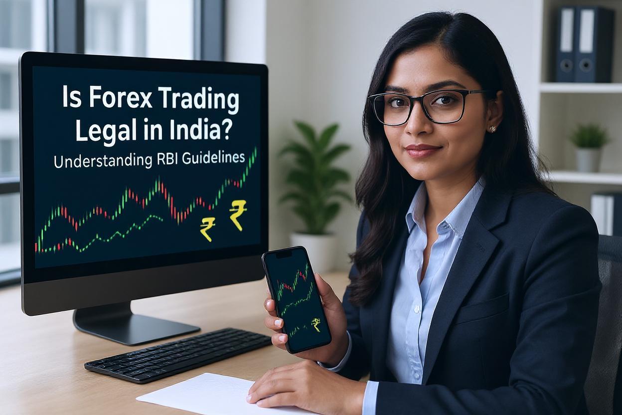 Is forex trading legal in India? Learn what RBI guidelines say about trading forex, which currency pairs are allowed, and how to trade legally without violating FEMA rules.
