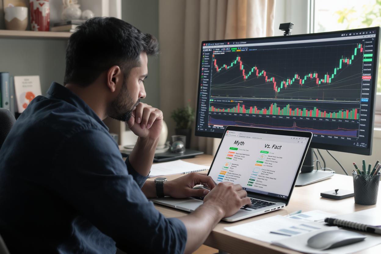 Discover common forex trading myths Indian beginners should ignore to trade confidently, smartly, and avoid costly mistakes in their journey.